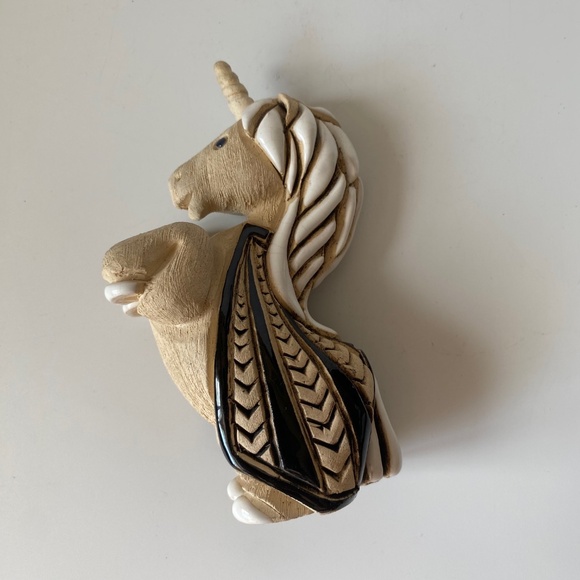 Artesania Rinconada Unicorn Stallion Figurine Collectible 1990s Vintage - Picture 7 of 7